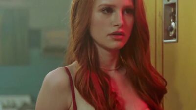Madelaine Petsch topless - Riverdale