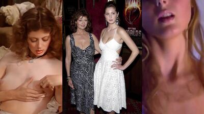 Susan Sarandon In Pretty Baby And Eva Amurri In Californication