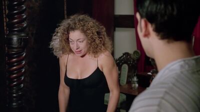 Alex Kingston naked - Croupier