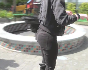 Simone Giertz On A Segway