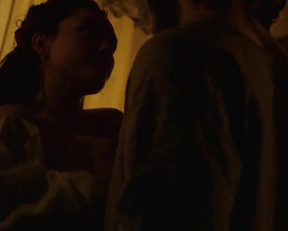 Florence Pugh: Outlaw King, Part One. - Film nackt