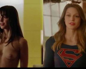 Melissa Benoist - Clothed Vs. Unclothed - Film nackt