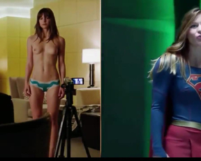 Melissa Benoist - Clothed Vs. Unclothed - Film nackt