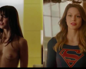 Melissa Benoist - Clothed Vs. Unclothed - Film nackt