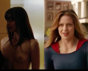 Melissa Benoist - Clothed Vs. Unclothed - Film nackt