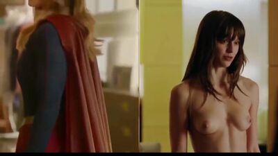 Melissa Benoist - Clothed Vs. Unclothed - Film nackt