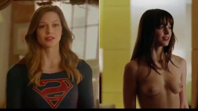 Melissa Benoist - Clothed Vs. Unclothed - Film nackt