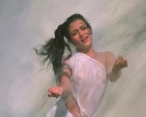 Mandakini In 'Ram Teri Ganga Maili' - Film nackt