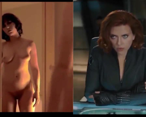 Scarlett Johansson nude - Clothed Vs. Unclothed