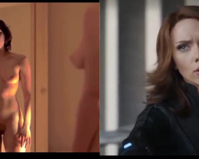 Scarlett Johansson nude - Clothed Vs. Unclothed