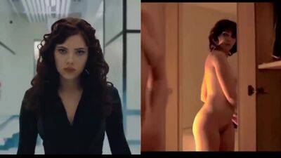Scarlett Johansson nude - Clothed Vs. Unclothed