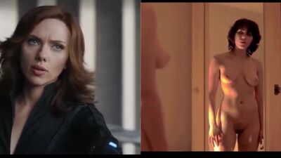 Scarlett Johansson nude - Clothed Vs. Unclothed