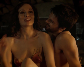 Laura Haddock In Da Vinci's Demons - Film nackt
