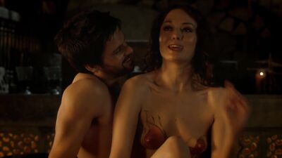 Laura Haddock In Da Vinci's Demons - Film nackt