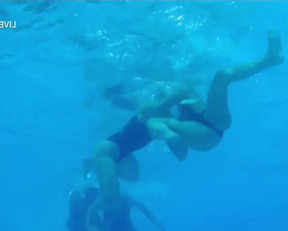 NBC Underwater Camera For Women's Water Polo - Film nackt