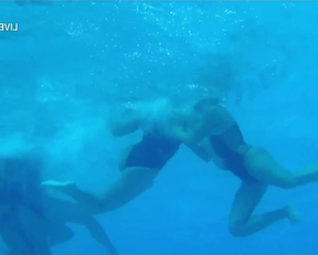 NBC Underwater Camera For Women's Water Polo - Film nackt