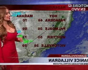 Weather Girl Janice Villagran Giving Us Some Firm, Tight Plots In The Morning. - Film nackt