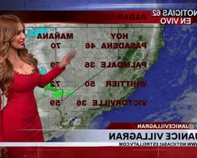 Weather Girl Janice Villagran Giving Us Some Firm, Tight Plots In The Morning. - Film nackt