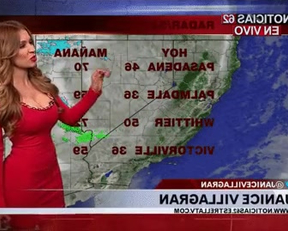 Weather Girl Janice Villagran Giving Us Some Firm, Tight Plots In The Morning. - Film nackt