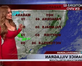 Weather Girl Janice Villagran Giving Us Some Firm, Tight Plots In The Morning. - Film nackt