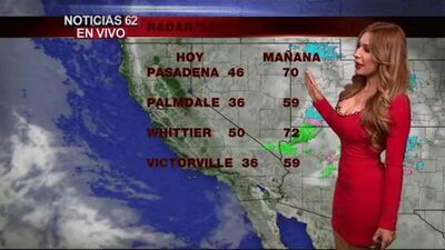 Weather Girl Janice Villagran Giving Us Some Firm, Tight Plots In The Morning. - Film nackt