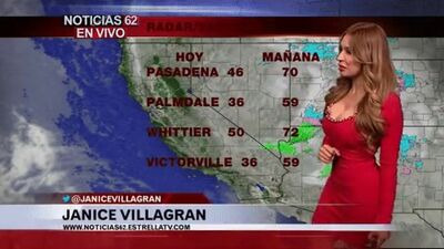 Weather Girl Janice Villagran Giving Us Some Firm, Tight Plots In The Morning. - Film nackt