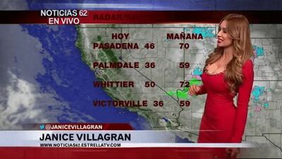 Weather Girl Janice Villagran Giving Us Some Firm, Tight Plots In The Morning. - Film nackt