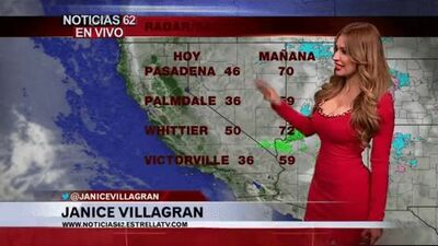 Weather Girl Janice Villagran Giving Us Some Firm, Tight Plots In The Morning. - Film nackt