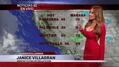 Weather Girl Janice Villagran Giving Us Some Firm, Tight Plots In The Morning. - Film nackt
