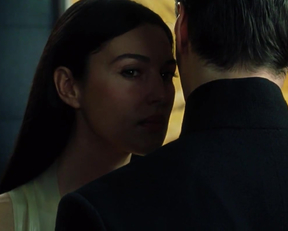 Monica Bellucci In The Matrix Reloaded - Film nackt