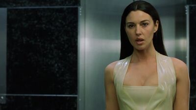 Monica Bellucci In The Matrix Reloaded - Film nackt