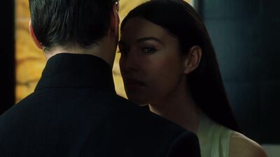 Monica Bellucci In The Matrix Reloaded - Film nackt