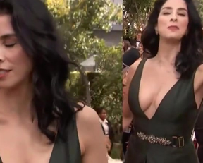 Sarah Silverman On The Emmy Red Carpet - Film nackt
