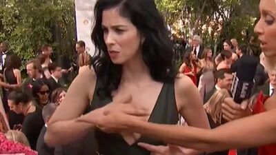 Sarah Silverman On The Emmy Red Carpet - Film nackt