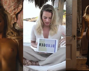 Margot Robbie - Clothed Vs Unclothed - Film nackt