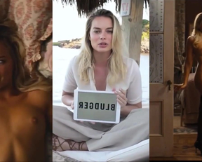 Margot Robbie - Clothed Vs Unclothed - Film nackt
