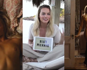 Margot Robbie - Clothed Vs Unclothed - Film nackt