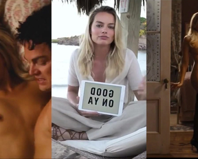 Margot Robbie - Clothed Vs Unclothed - Film nackt