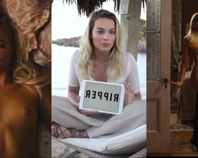 Margot Robbie - Clothed Vs Unclothed - Film nackt