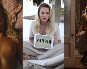 Margot Robbie - Clothed Vs Unclothed - Film nackt