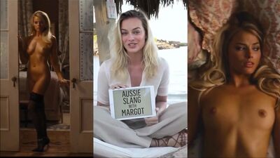 Margot Robbie - Clothed Vs Unclothed - Film nackt
