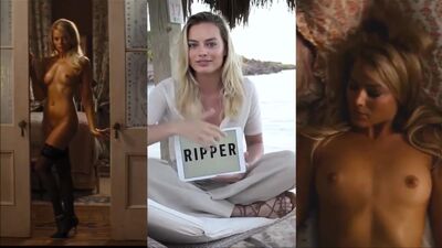 Margot Robbie - Clothed Vs Unclothed - Film nackt