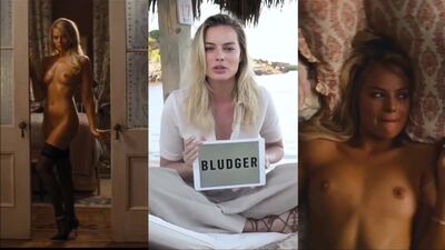 Margot Robbie - Clothed Vs Unclothed - Film nackt