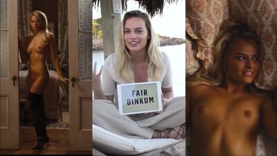 Margot Robbie - Clothed Vs Unclothed - Film nackt