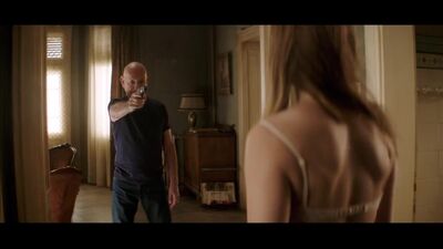 Hera Hilmar Showing Ben Kingsley The Plot At Gunpoint In An Ordinary Man . - Film nackt