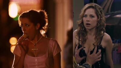 Jenna Fischer In Walk Hard And Blades Of Glory - Film nackt