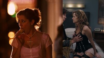 Jenna Fischer In Walk Hard And Blades Of Glory - Film nackt