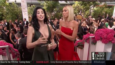 Sarah Silverman And Giuliana Rancic Pre-Emmy Red Carpet Plot - Film nackt