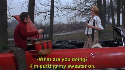 Catherine Deneuve In 'La Sirène Du Mississipi' - Film nackt