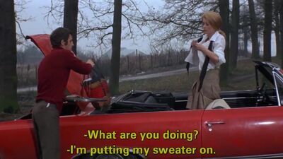 Catherine Deneuve In 'La Sirène Du Mississipi' - Film nackt